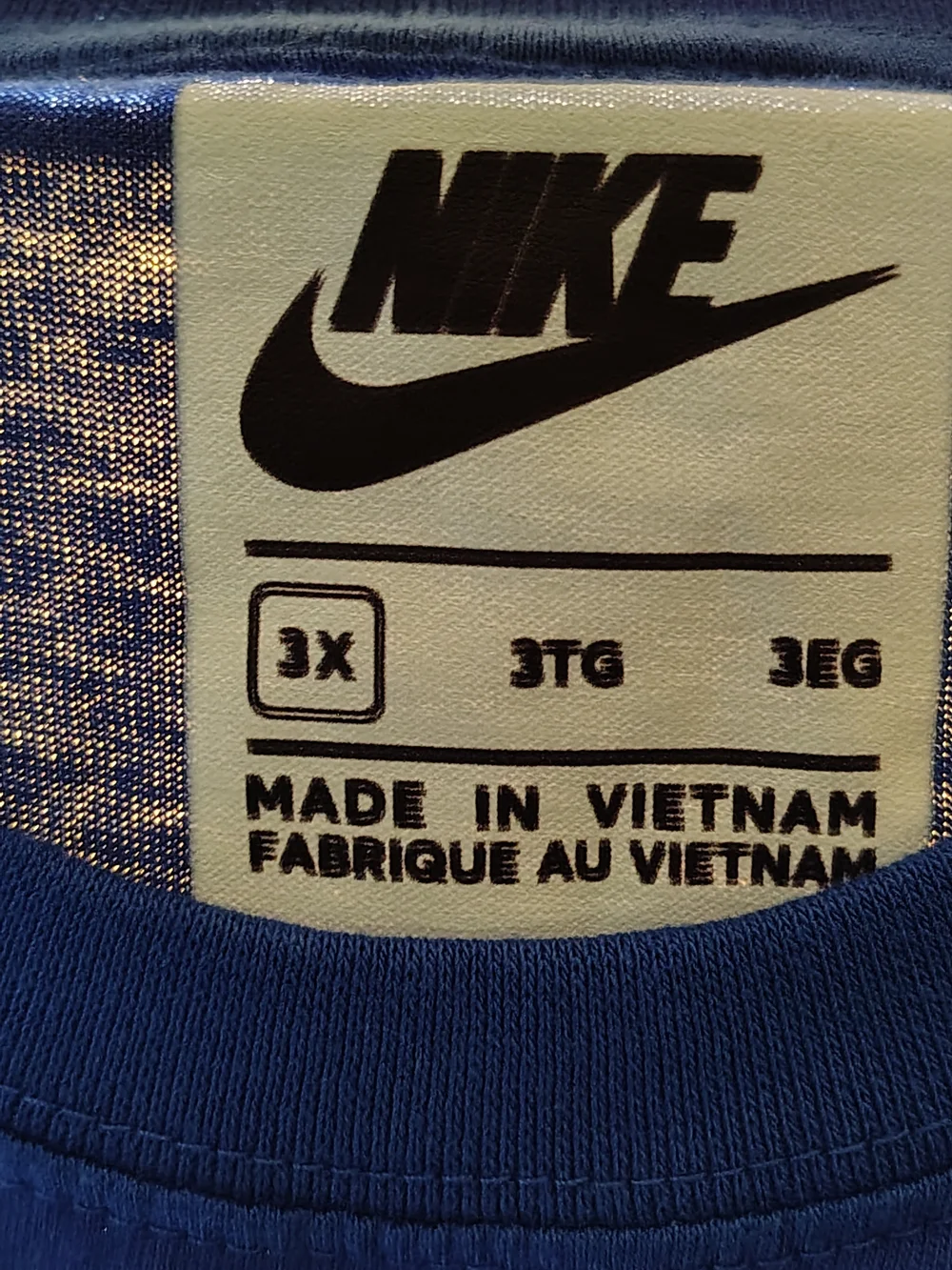 Nike Men's Sportswear Icon Futura Short Sleeve T-Shirt -Royal Blue Size 3x- L115